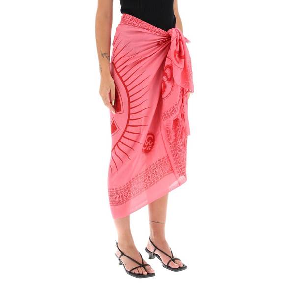 Sun chasers mantra sarong in printed cotton - Picture 2 of 4